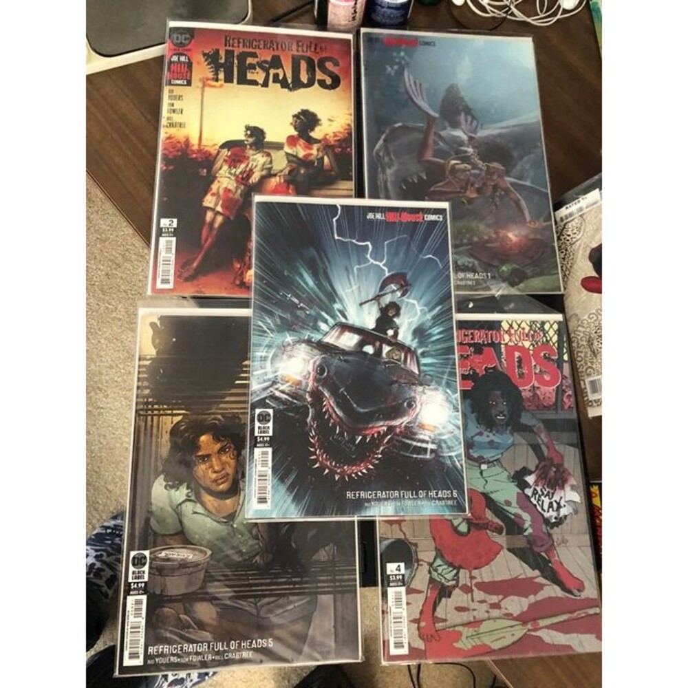 Refrigerator Full of Heads #1 2 4 5 6 Set Hill House Joe Hill-Hill House VF
